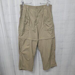 Islamorada Tan Gorpcore Convertible Utility Hiking Pants Shorts Unisex L